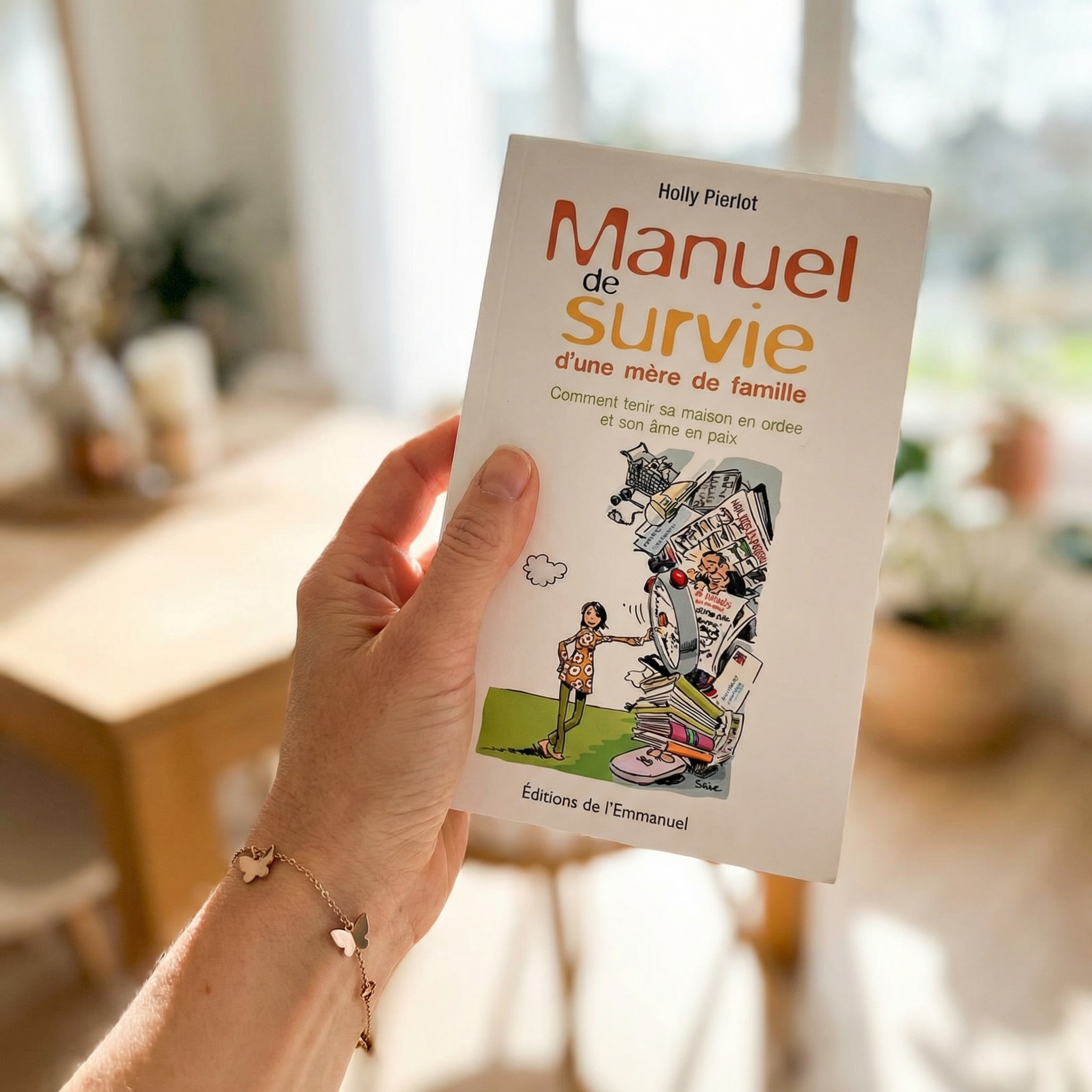 Revue de lecture : Manuel de survie d’une mère de famille – Holly Pierlot