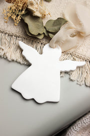 Ange en argile – Cadeau chrétien naissance baptême de paix et de protection