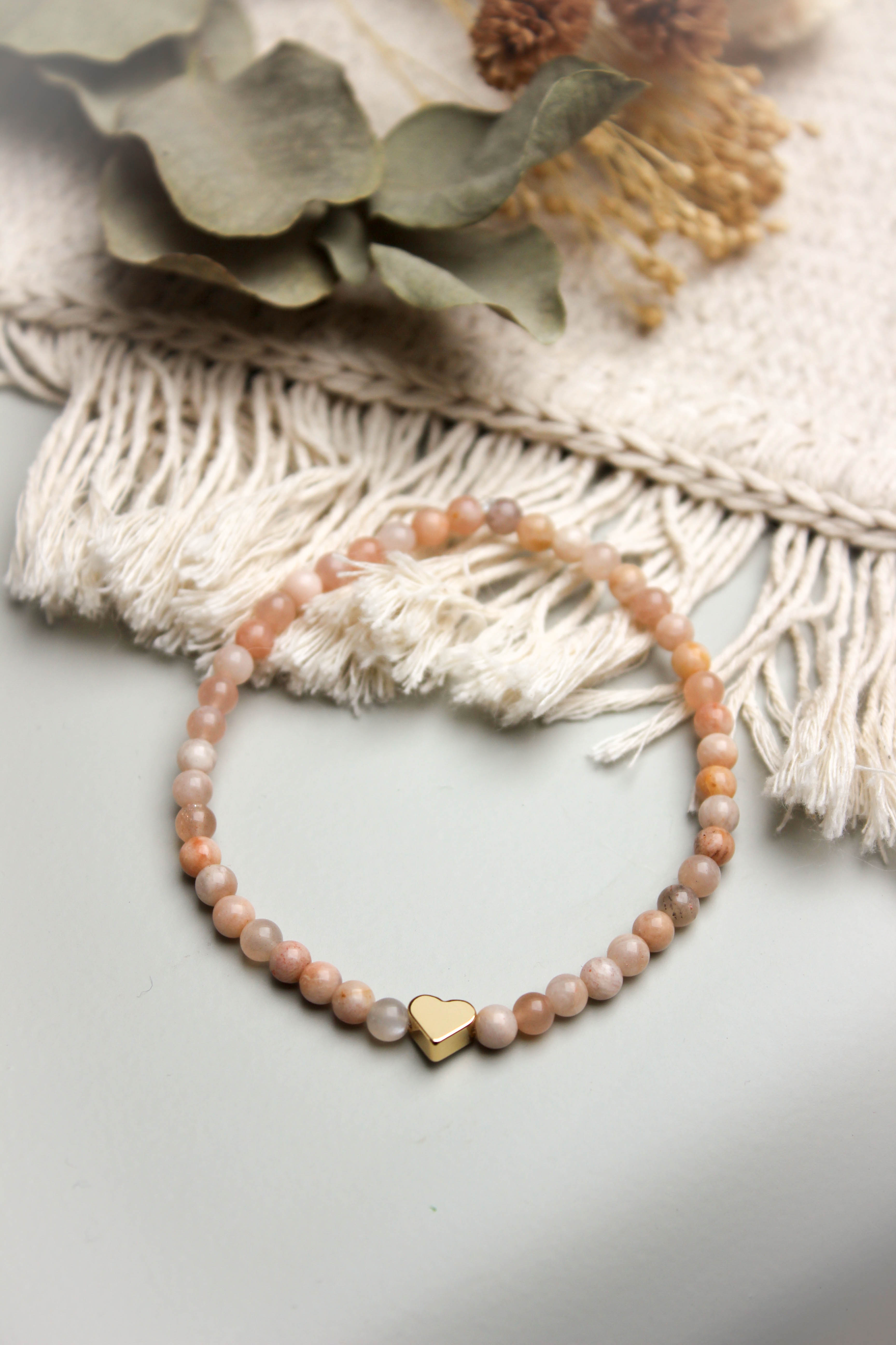 Bracelet Douceur – Bijou chrétien en pierre de lune symbole de tendresse