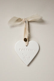 Cœur Parrain – Objet deco baptême catholique chretien