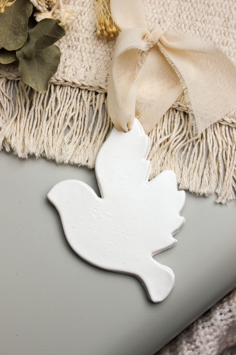 Colombe Envol – Décoration chrétienne artisanale, symbole de paix