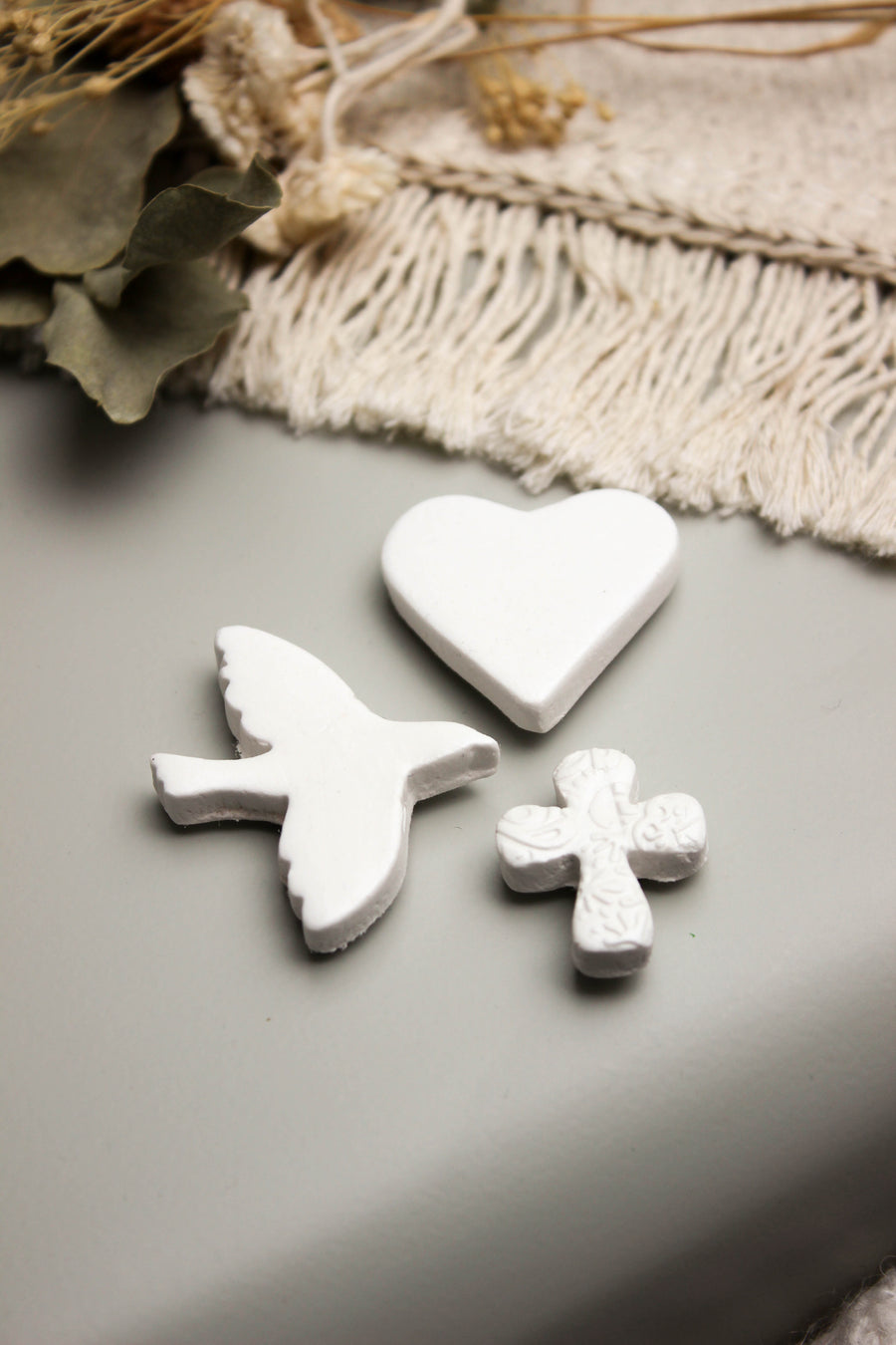 Magnets chrétiens Amour, Paix & Lumière – Décoration artisanale spirituelle