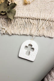 Mini Symboles chrétiens – Croix en argile - Maison Embellie