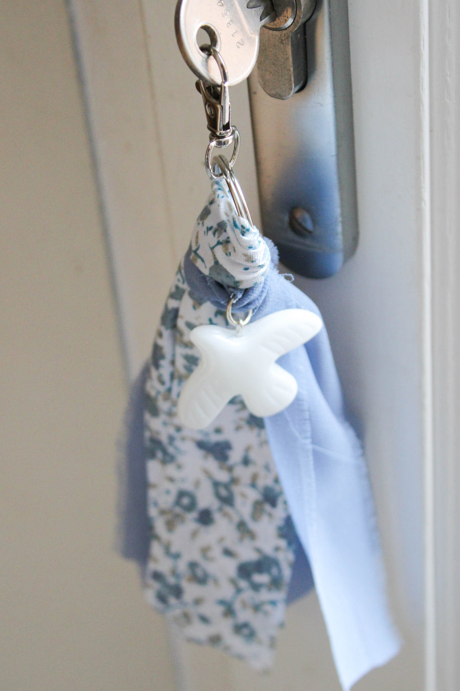 porte cle bijou de sac colombe