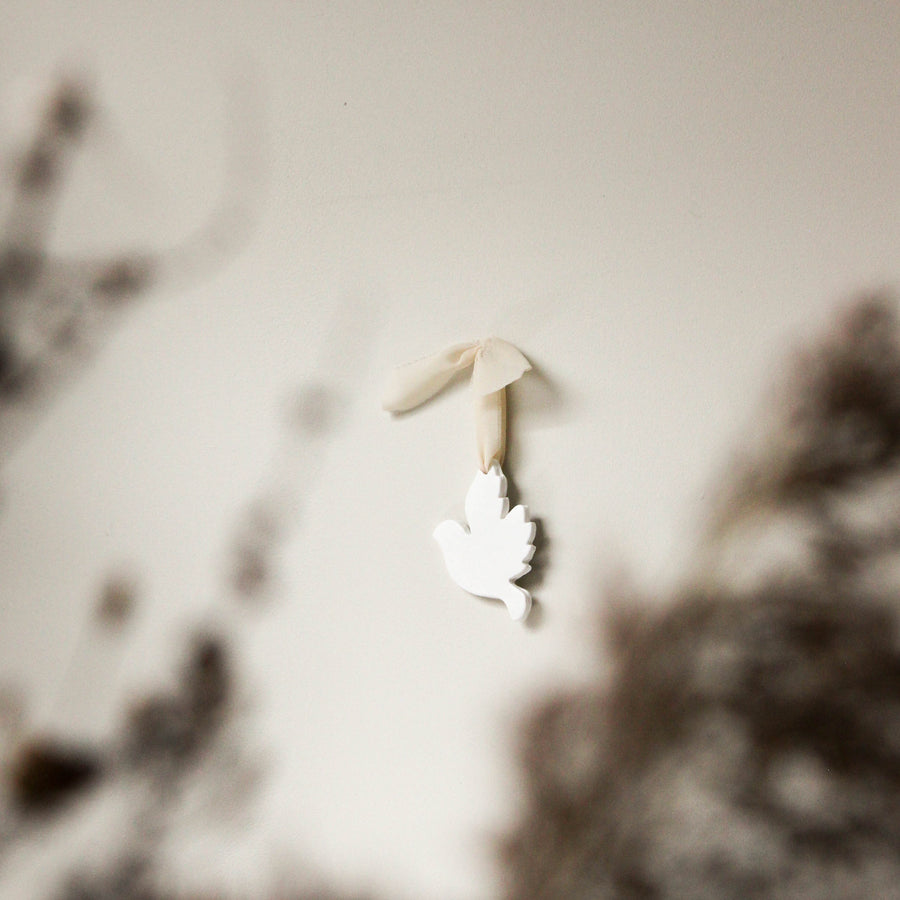 Decoration chretienne Colombe a suspendre