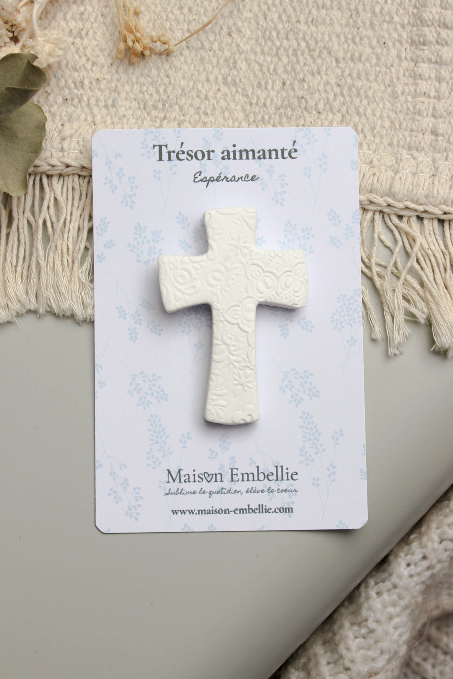 Croix magnet esperance