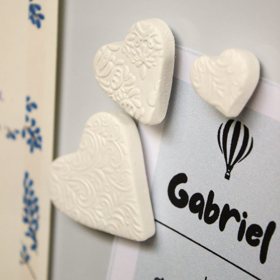 Aimants Cœurs chrétiens – 3 Cœurs, un même amour