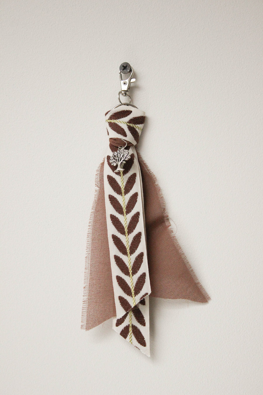 porte cles bijou de sac maison embellie