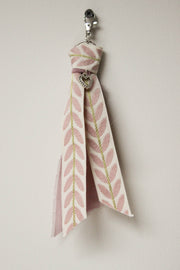 bijou de sac tissu rose coeur